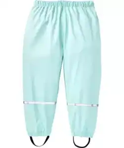 Mintgrüne Regenhose, mintgrün
