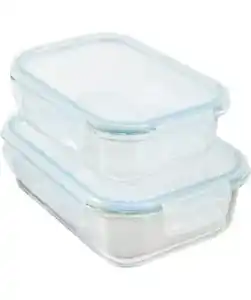 Frischaltedosen aus Glas, transparent
