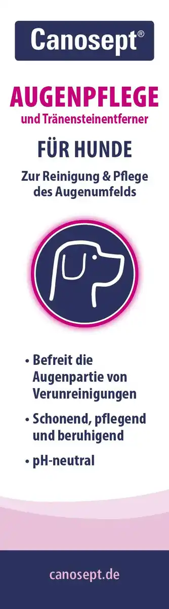 Bild 1 von Canosept Hundepflege Augenpflege und Tränensteinentferner, 120 ml