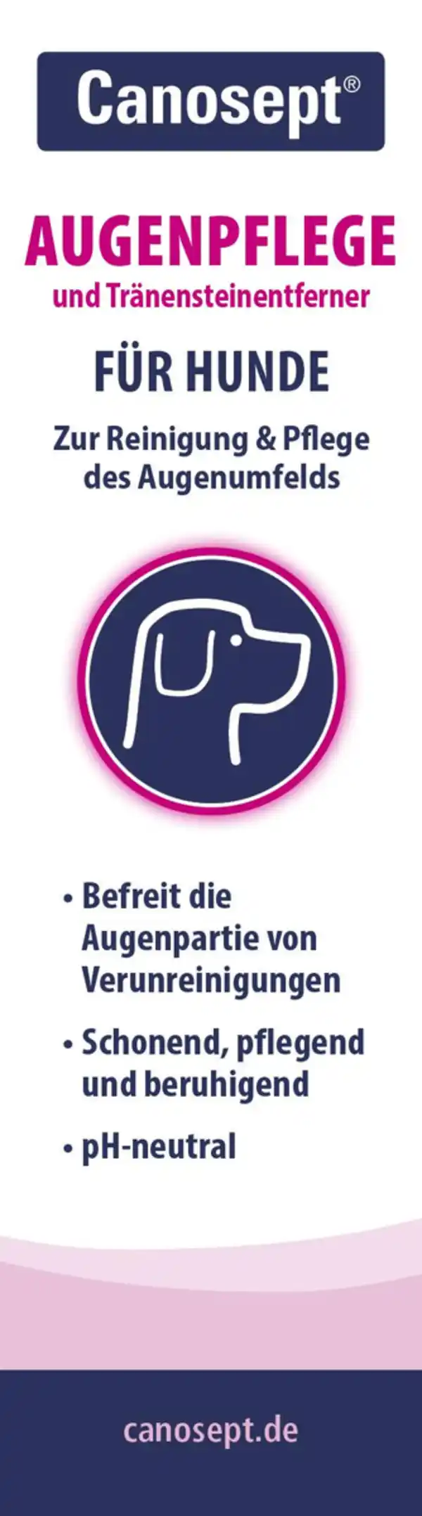 Bild 1 von Canosept Hundepflege Augenpflege und Tränensteinentferner, 120 ml