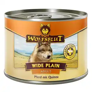 Wolfsblut Hundenassfutter Wide Plain Pferd&Quinoa, 200 g