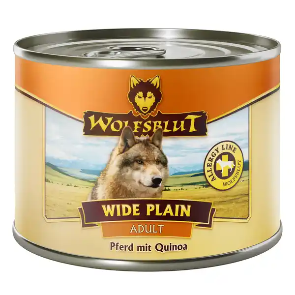 Bild 1 von Wolfsblut Hundenassfutter Wide Plain Pferd&Quinoa, 200 g