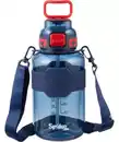Bild 1 von Trinkflasche mit Trageband, dunkelblau