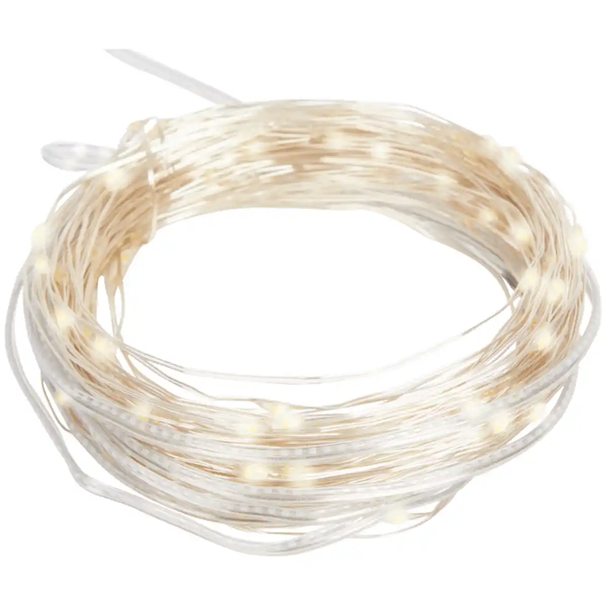 Bild 2 von Solar Kupferdraht-Lichterkette