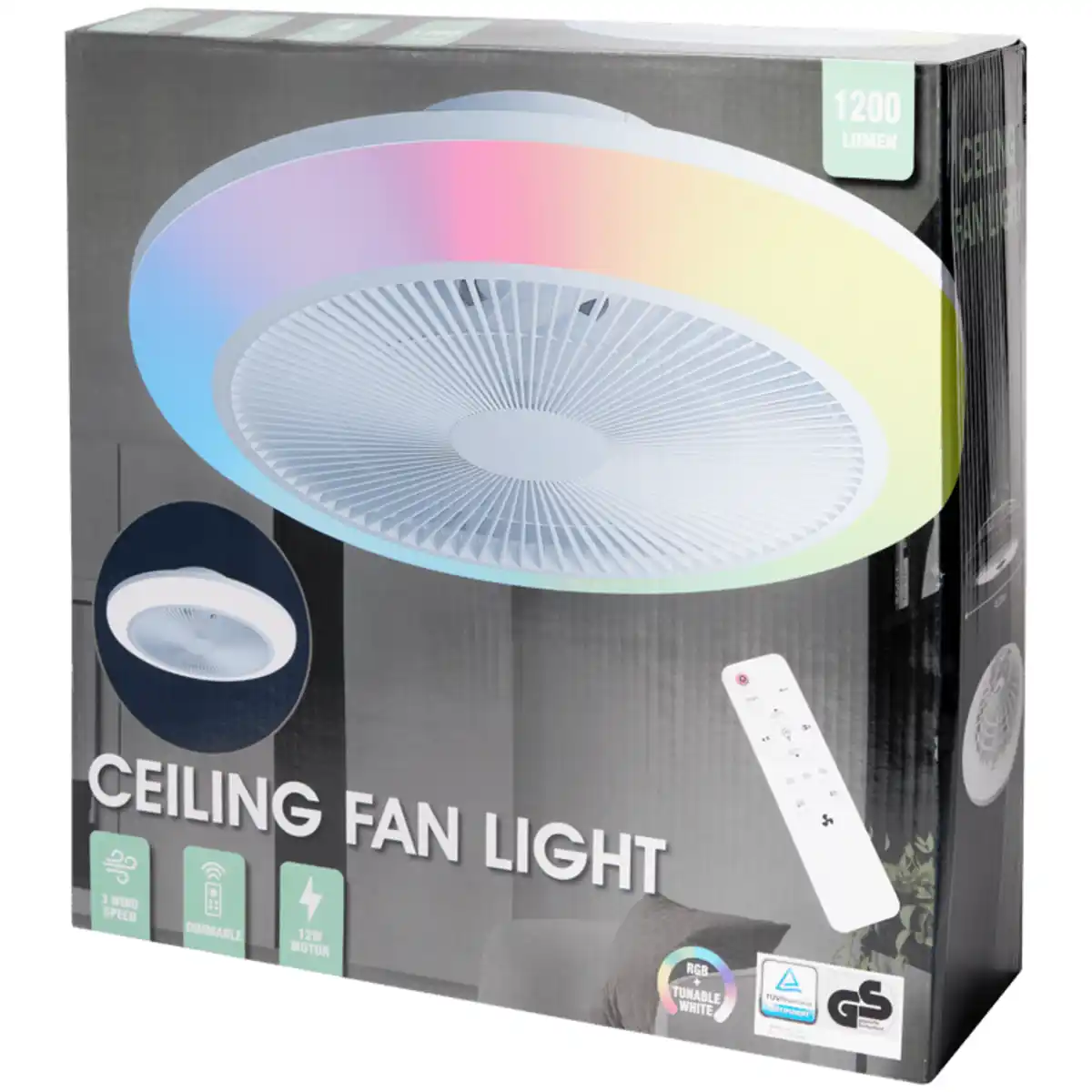 Bild 1 von Deckenleuchte mit Ventilator