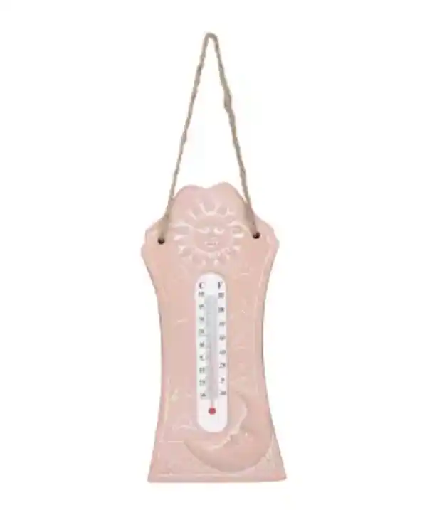 Bild 1 von Terrakotta-Thermometer, naturfarben