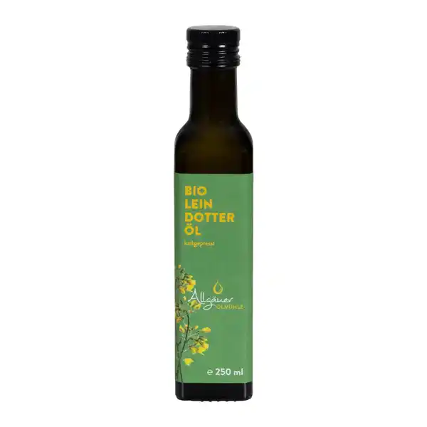 Bild 1 von Allgäuer Ölmühle Bio Leindotteröl, 250 ml