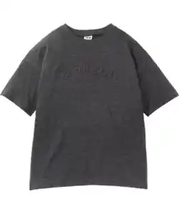 T-Shirt mit 3D-Print, dunkelgrau melange