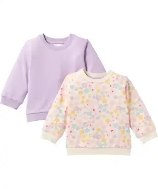 Bild 1 von Doppelpack Sweatshirts, lila