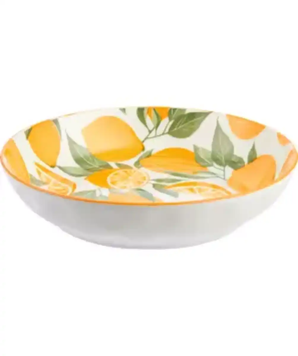 Bild 1 von Suppenteller mit Zitronen, gelb