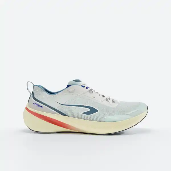 Bild 1 von KIPRUN Laufschuhe Herren - Cushion 500 weiß/beige