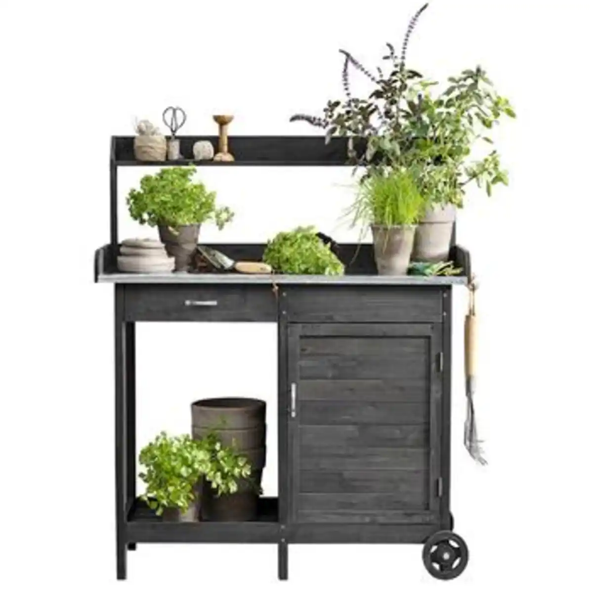 Bild 1 von Dehner Pflanztisch Hamilton, ca. B112/H125/T46 cm