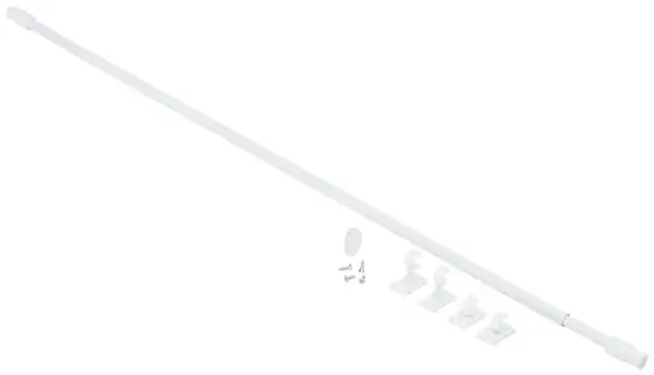 Bild 1 von Vitragenstange Aura in Weiß ca. 85-135cm, Weiß