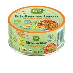 GUT BIO Bio-Griechische Antipasti 280 g, Kichererbsen