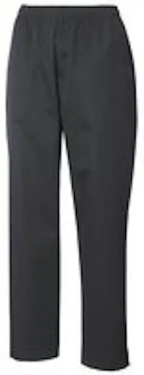 Bild 1 von METRO Professional Kochhose, Polyester / Baumwolle, für Damen, Größe XL, schwarz