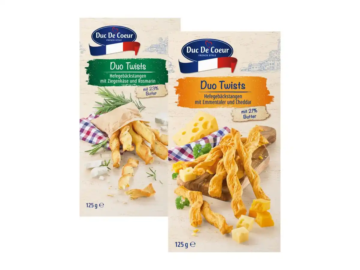 Bild 1 von Duc de Coeur Gebäckstangen,  125 g