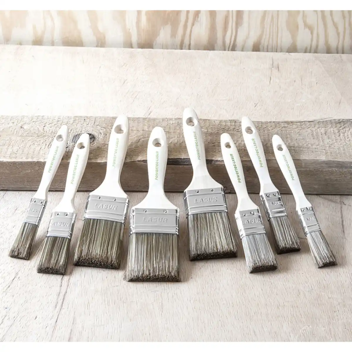 Bild 1 von Powertec Color Lackpinsel-Set "PRO" 8tlg.