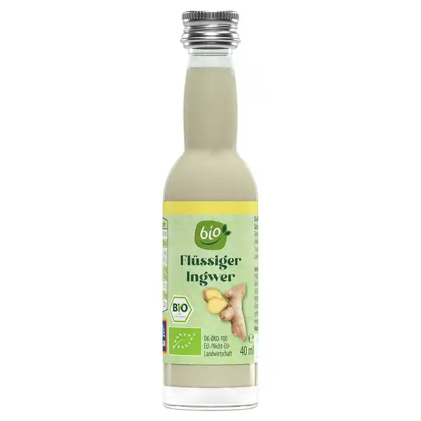 Bild 1 von BIO Bio-Kräuter flüssig 40 ml, Ingwer