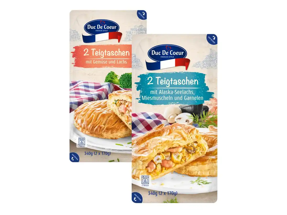 Bild 1 von Duc de Coeur Fisch Teigtaschen