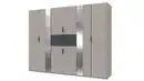 Bild 1 von Kleiderschrank mit Spiegel 270 cm grau - graphit 6-türig - XANTEN