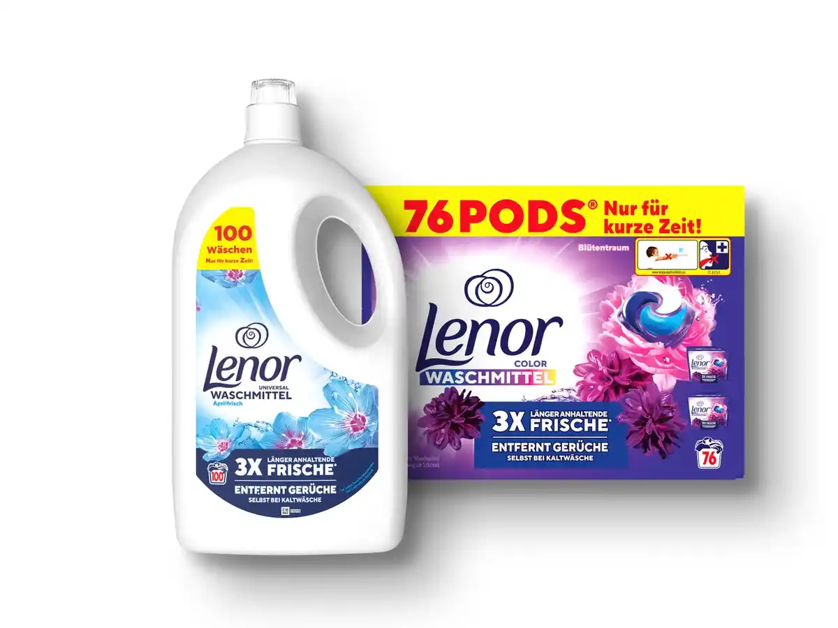 Bild 1 von Lenor Waschmittel
