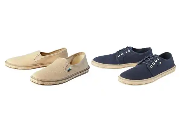 Bild 1 von LIVERGY® Herren Freizeitschuhe, Obermaterial aus reiner Baumwolle
