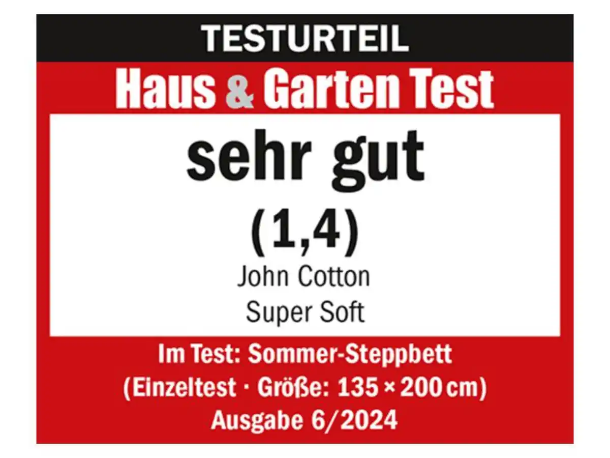 Bild 3 von John Cotton Sommer-Steppbett Super Soft, 135 x 200 cm