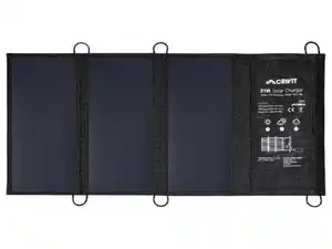 CRIVIT Solar Ladegerät faltbar 21W CLSF 21 A1/SOSLF 21 A1