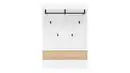 Bild 1 von Wandgarderobe Paneele weiß - Artisan Eiche - 80 cm - MEMPHIS