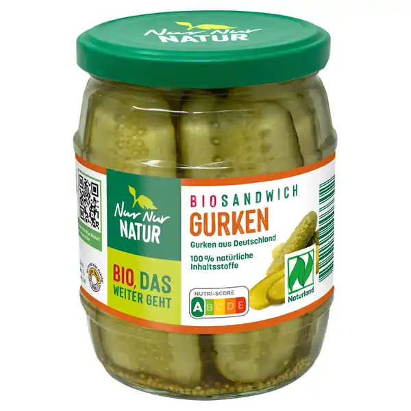 Bild 1 von KING'S CROWN Bio Sandwichgurken