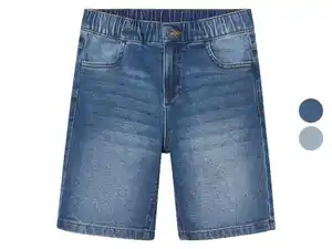 pepperts!® Kinder Jeansshorts, innen weitenverstellbar