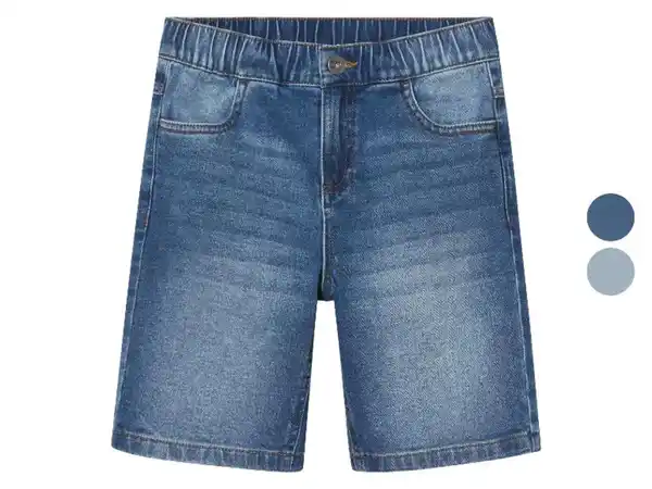 Bild 1 von pepperts!® Kinder Jeansshorts, innen weitenverstellbar