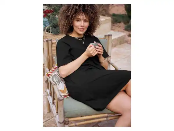 Bild 3 von esmara® Damen Kleid, mit Baumwolle