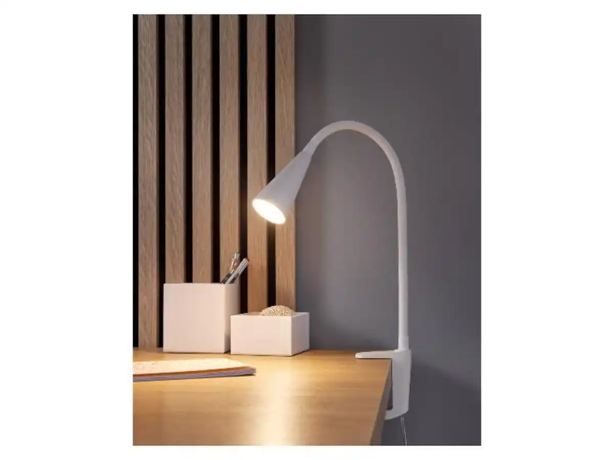 Bild 3 von LIVARNO home LED-Klemmleuchte, mit flexiblem Metallhals
