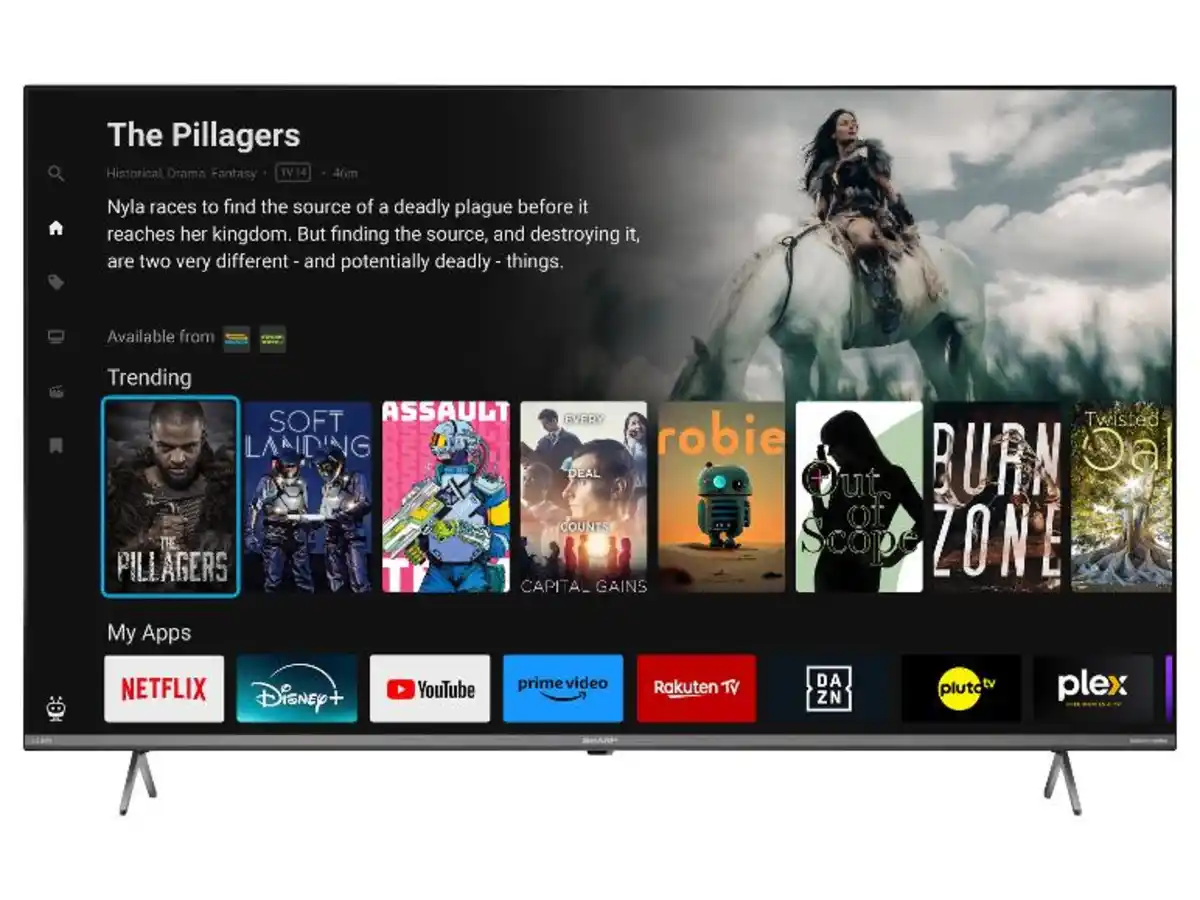 Bild 1 von Sharp »55GM6141E« 55 Zoll 4K UHD QLED Sharp TV