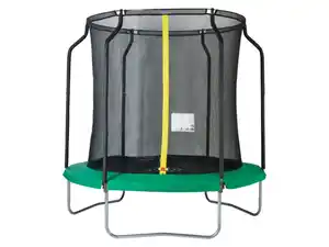 CRIVIT Gartentrampolin mit Sicherheitsnetz, Ø 244 cm