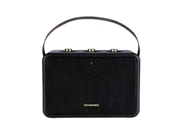 Bild 2 von SILVERCREST® Bluetooth®-Lautsprecher »Retro«, mit praktischer Trageschlaufe