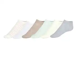 esmara® 6 Paar Sneakersocken,  6 Paar