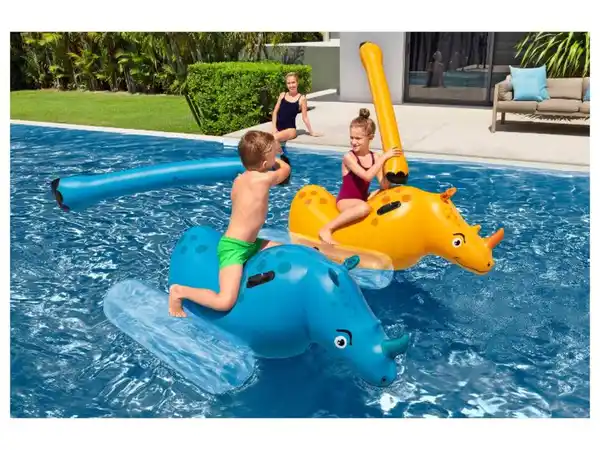 Bild 2 von Bestway Poolspiel Rhino Rumble™, mit robusten Haltegriffe