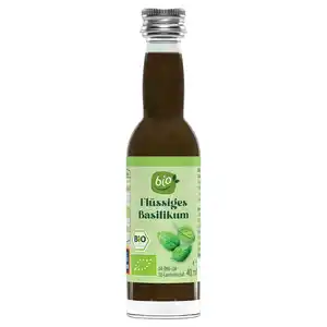 BIO Bio-Kräuter flüssig 40 ml, Basilikum