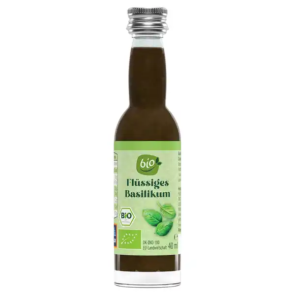 Bild 1 von BIO Bio-Kräuter flüssig 40 ml, Basilikum