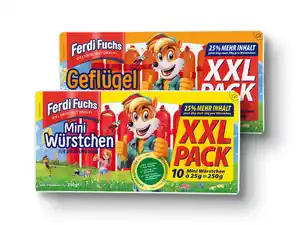Ferdi Fuchs Mini Würstchen XXL,  250 g