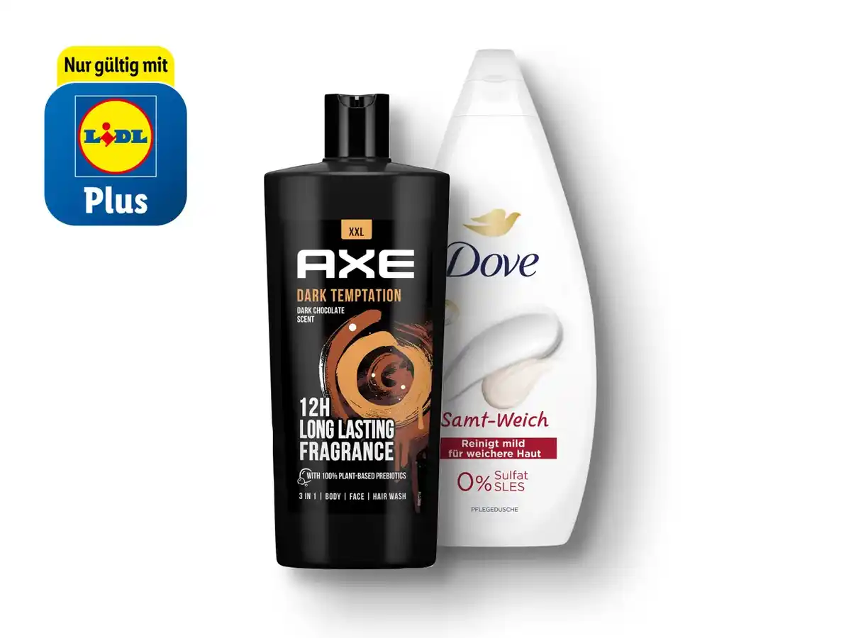 Bild 1 von Axe/Dove Duschgel