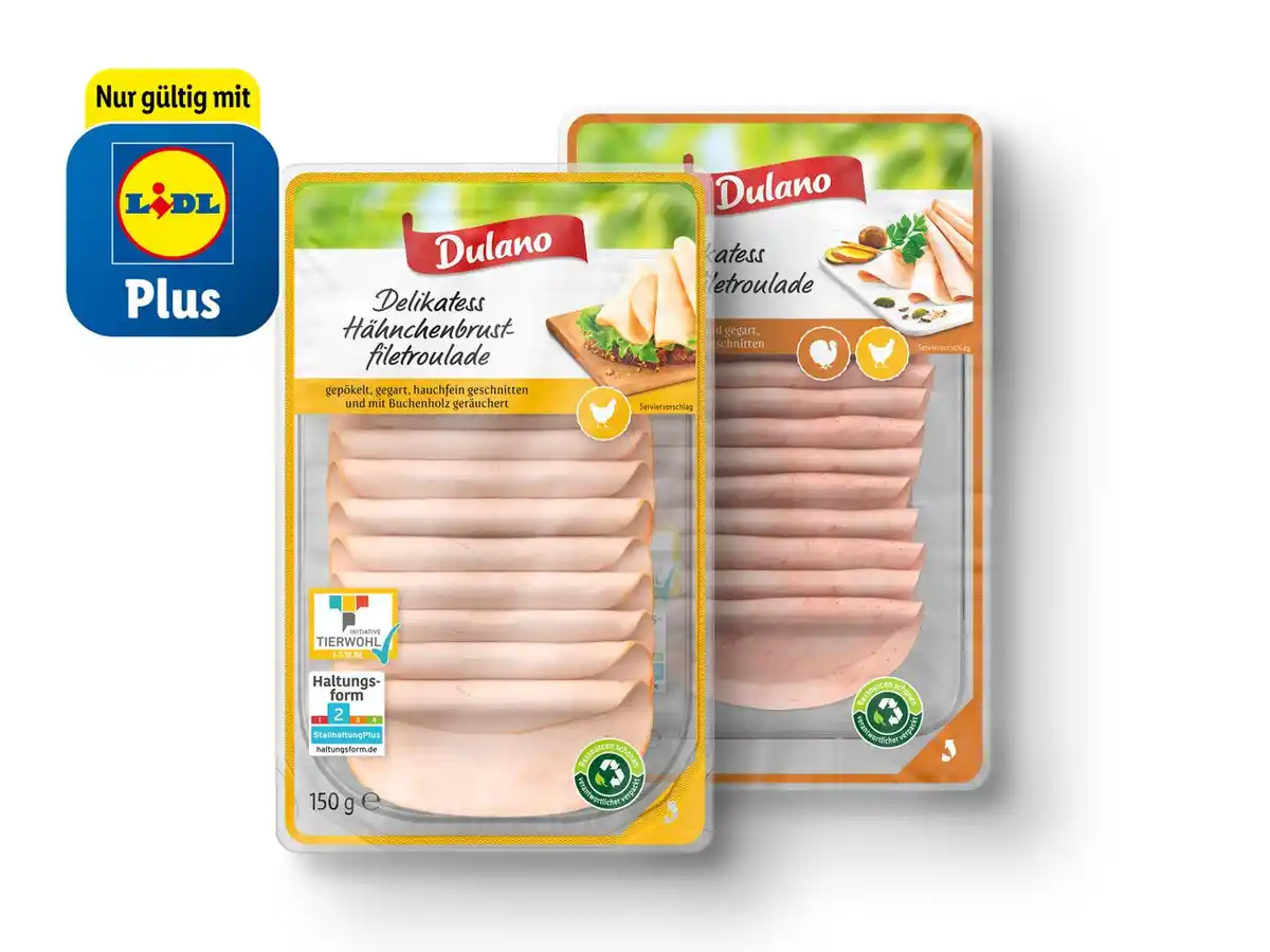Bild 1 von Dulano Delikatess Geflügelroulade,  150 g