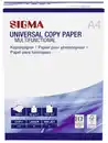 Bild 1 von SIGMA DIN A4 Kopierpapier Universal, 80 g/m², weiß, 500 Blatt