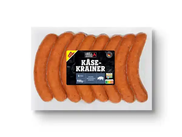 Bild 1 von Grillmeister Käsekrainer XXL,  900 g
