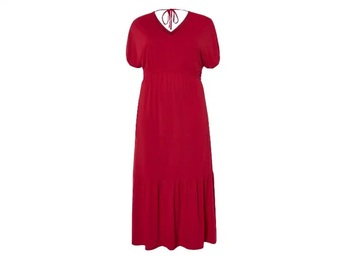 Bild 2 von esmara® Damen Maxi-Kleid, mit recyceltem Material