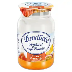 LANDLIEBE Joghurt auf Frucht 150 g, Pfirsich-Maracuja