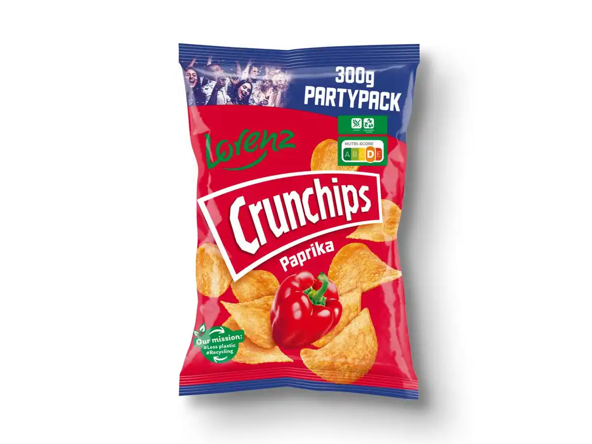 Bild 1 von Lorenz Crunchips Party-Pack Paprika,  300 g