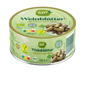 GUT BIO Bio-Griechische Antipasti 280 g, Weinblätter